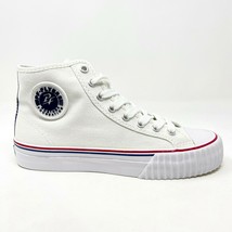 PF Flyers Center Hi Reiss White Red Womens Size 5.5 Casual Sneakers PM09... - £36.01 GBP