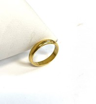 24k Solid Pure 999.9 Gold Handcraft Band rings/ Wedding  2.8g Size 4.0 - £264.98 GBP