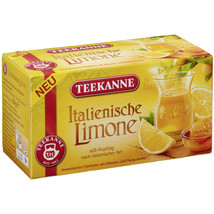 Teekanne Italian Lemon Tea - 20 tea bags- Made in Germany FREE SHIP- DeN... - $8.03