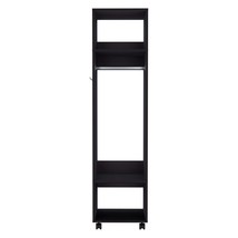 Wardrobe Devon, Bedroom, Black - $5,215.14 MXN