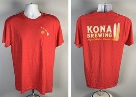 Kona Brewing Liquid Aloha Hawaii Longboard Lager Beer T Shirt Mens Large... - $23.71