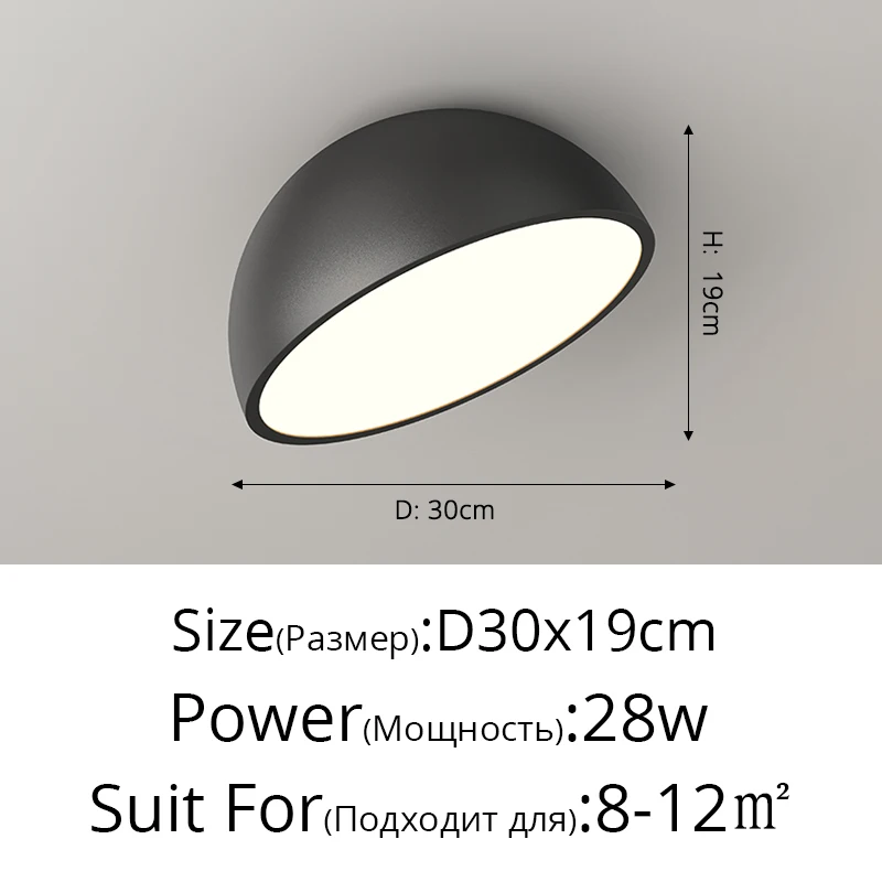 Simple Dimming Round New Modern LED Ceiling Lights Lighting Living Study Room Be - £193.81 GBP