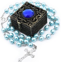 Rosary Beads Catholic with box - £22.66 GBP