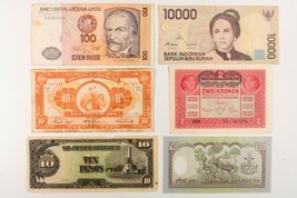 50 World Banknotes. Miscellaneous Europe, Asia, Central &amp; South America - £98.05 GBP