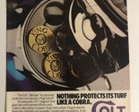 1989 Colt King Cobra Vintage Print Ad Advertisement pa12 - $6.92
