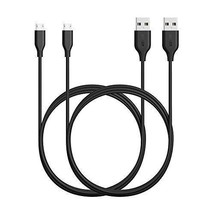 Anker [2-Pack] PowerLine Micro USB (6ft) - Durable Charging Cable for Samsung LG - £23.29 GBP