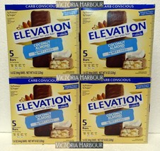 Four pack: Millville Elevation Protein Bars Carb Conscious Coconut Almon... - £30.20 GBP