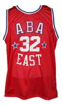 Billy Cunningham Aba East Retro Basketball Jersey New Sewn Red Any Size image 4