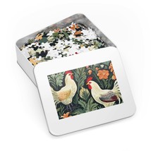 Jigsaw Puzzle in Tin, Chicken/Rooster, Personalised/Non-Personalised, awd-267 (3 - £27.77 GBP+