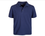 NWT Epic Threads Big Boys Smile Icon Polo Shirt, Medieval Blue Size Large - $14.80