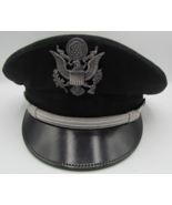 Vintage US Air Force Hat Flight Ace Black Cap Size: Unknown - €29,50 EUR