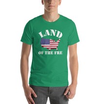Tshirt Land Of The Fre ,Short-Sleeve Unisex ,Day Patriotic Of USA,Indepe... - £18.56 GBP