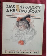 Saturday Evening Post Magazine Aug 24, 1907 Harrison Fisher Ill Booth Ta... - £72.80 GBP