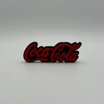 Coca-Cola Coke Logo 3D Printed sign Red Black Logo 8 inch - $14.69
