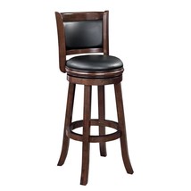 Boraam Augusta Extra Tall Bar Stool Black/Cappuccino - £123.74 GBP