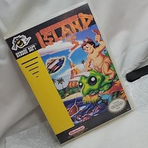 NES Adventure Island 3 Storage Clamshell Case For Use With NES Game Case... - $13.04