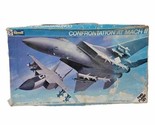 Revell 1/48 Confrontation at Mach II MIG 25 Foxbat F15A Eagle Kit 4764 1985 - £27.41 GBP