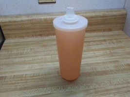 Orange tupperware sippy tumbler 16 ounce - $12.30