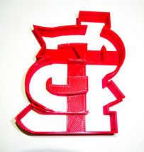 STL St Louis Cardinals Baseball Sports Cookie Cutter Made in USA PR2089 - £3.11 GBP