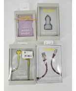 Smartphone Accessory Lot Bundle Earbuds Charging cable, Car Charger Phon... - $424.13 MXN