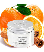 Cinnamon &amp; Sweet Orange Aroma Beads Air Freshener Room Linen Car Odor El... - $16.95+