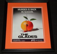 The Glades 2010 A&amp;E Framed 11x14 ORIGINAL Advertisement Kiele Sanchez - £27.68 GBP