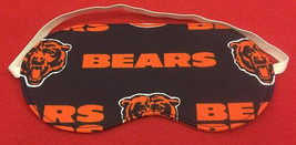 New  Chicago BEARS SLEEP MASK Eye Sleepwear Bedroom Nfl Football Clothes - £11.04 GBP