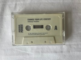 Anthony Robbins Personal Power! Change Your Life Forever Cassette -e992 - $1.98