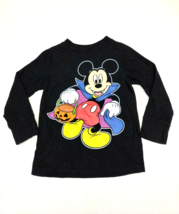 Toddler 4T Old Navy Collectabilitees Mickey Mouse Vampire Halloween Long Sleeve - £6.93 GBP