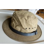 VINTAGE FILSON 100% Cotton PACKER HAT TAN OIL/WAX FINISH Size SMALL USA X - $28.29 CAD