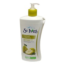 St. Ives Refresh &amp; Revive Pear Nectar &amp; Soy Body Lotion / 21 oz - £31.85 GBP