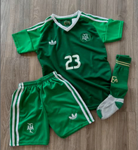 25/26 Emiliano Martinez Argentina KIDS/CHILDREN Goalkeeper Kit Jersey Gr... - $79.95