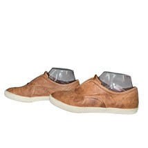 Frye Womens Mindy Leather Slip On Sneaker Shoes Distressed Brown Low Top... - $672.90 MXN