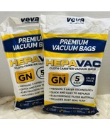 Vera premium HEPA Replacement Vacuum Bags Designed For Gn Two Packs Of 5 ￼ - $24.37 CAD