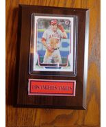MIKE TROUT "LA Angels" Topps 2013 Baseball Card #168 New on a Wood Plaque - $8.18