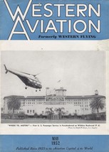 Western Aviation magazines, May 1952 &amp; July 1954 airplanes aircraft flyi... - $15.00