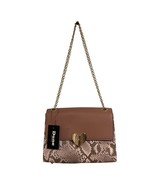 Dune London Purse Pink Mauve Embossed Snake Print Design Crossbody Gold ... - €26,85 EUR