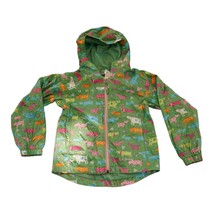 L.L. Bean Colorful Dogs Rain Jacket Youth Size 6-7 - £15.56 GBP