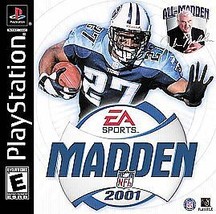 Madden NFL 2001 (Sony PlayStation 1) PS1 Complete With Manual - £3.02 GBP