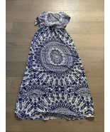 NWT Ark &amp; Co White &amp; Navy Blue Geometric Dress SIZE SMALL - $20.00