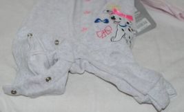 Disney (r) Baby Gray Pink Jumper Dalmation Back Pocket 3 6 Month image 3