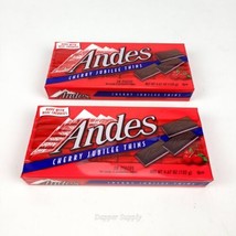 (Lot of 2) Andes Cherry Jubilee Thins 4.67 oz 28 Pieces Per Pack - $17.80