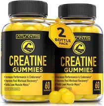 2 Creatine Monohydrate Gummies Strength Athletic Performance Creatine Re... - £22.29 GBP