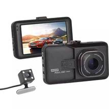 Car Video Recorder with Dual Camera Kit,1080P Full HD,3&quot; Screen,170 Degree View - £39.50 GBP