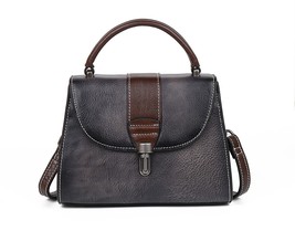 Fashion Women&#39;s Leather Shoulder Bag Woman&#39;s Crossbody Messenger Bags Retro Fema - £67.51 GBP