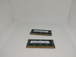 2 Samsung 8GB (2x4GB) 2Rx8 PC3-10600S DDR3 Sodimm Laptop Memory Ram - £4.36 GBP