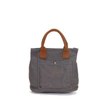 Women&#39;s canvas bags retro casual work handbags Tote lightweight top handle purse - £23.97 GBP