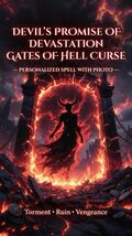  Devil's Promise of Devastation You Pick 3 Torments to Curse Enemy - $53.99
