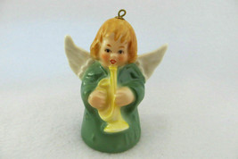1985 Goebel Annual Angel Bell Christmas Tree Ornament - Green Gown - NIB - $19.00