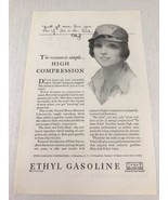 Ethyl Gasoline Vtg 1929 Print Ad Advertising Art - $9.89